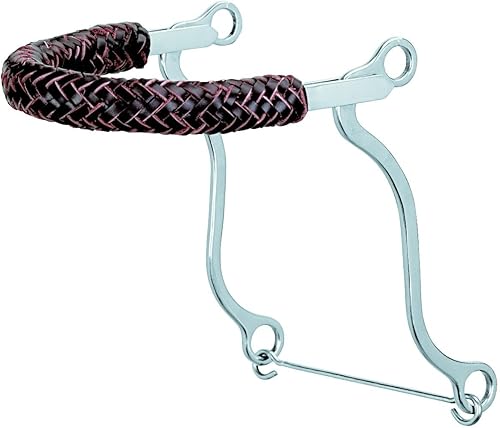 Miniatura 14 de Weaver LeatherTom Thumb Bit, 5" Roller Mouth, Stainless Steel