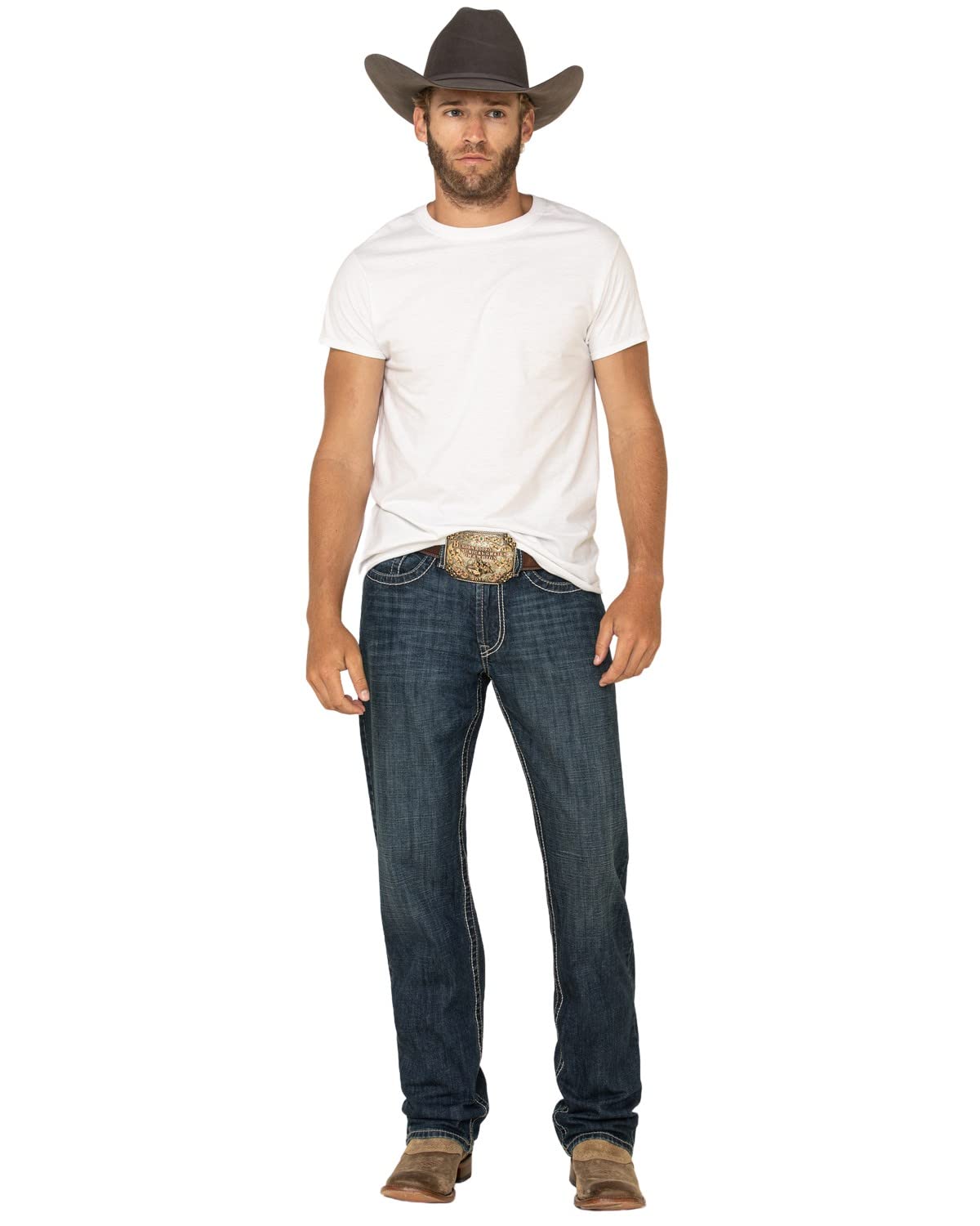 Cinch Mens White Label
