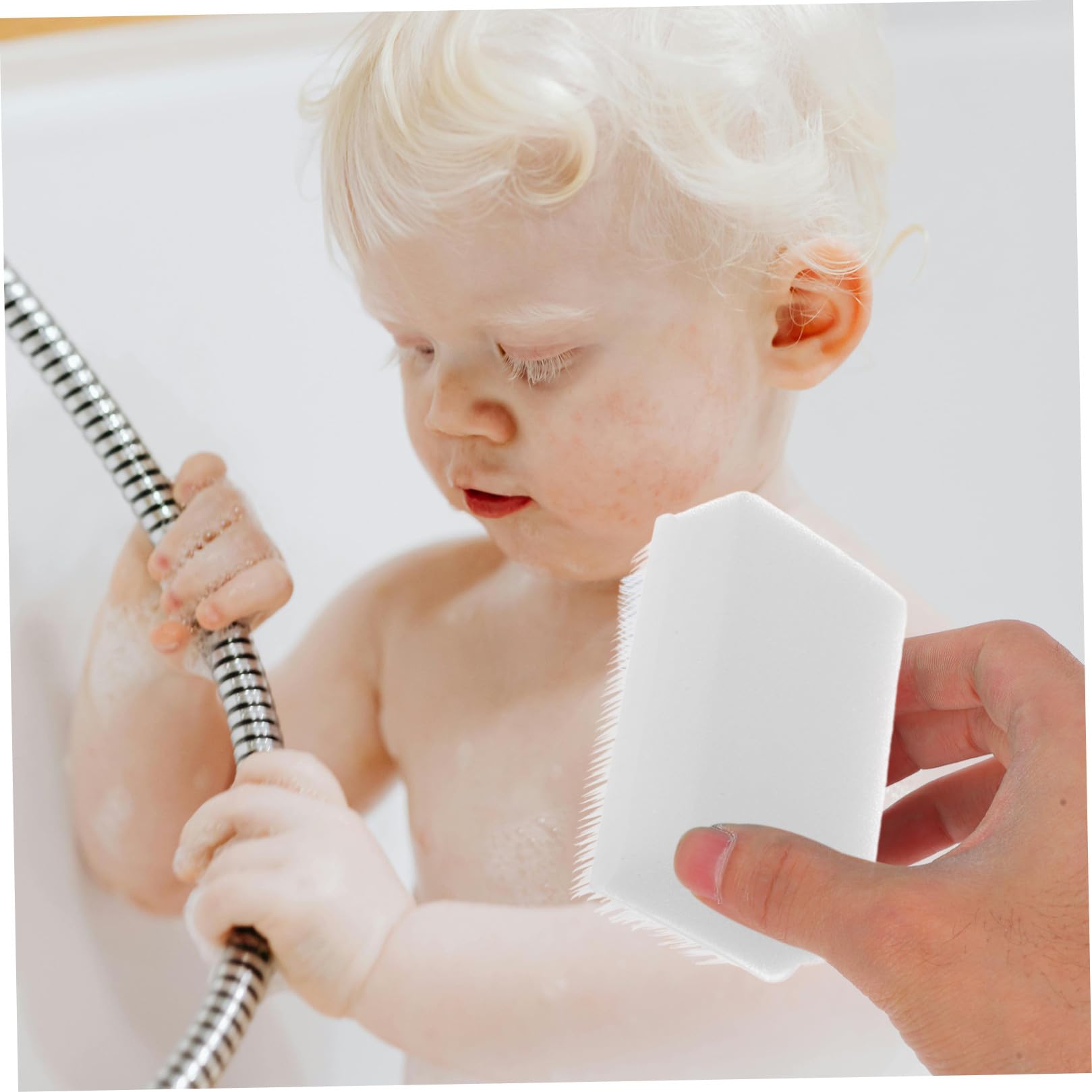 Set 2 Spazzole Sensoriali per Terapia Occupazionale Ragazzo Ragazza Disabilità Sensoriali Effetto Calmante e Attenzione Migliorata Clinica Portatile Bianco