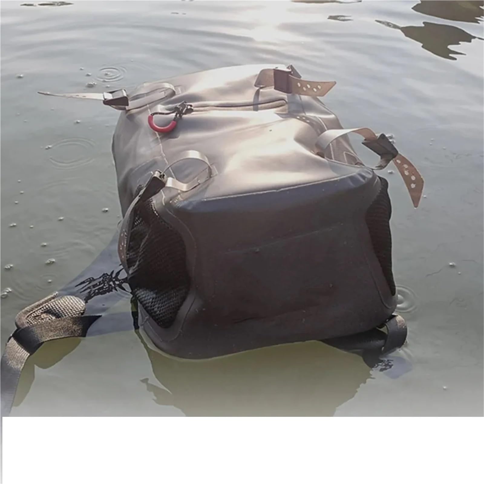 Funda para Caña de Pescar Mochila de Pesca 18 l, Resistente al Agua, con Bolsillo Acolchado Desmontable for Ordenador y Asas for Colgar