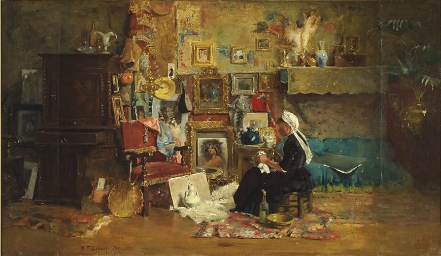 Toile William Turner Dannat 50x70cm pour habiller un mur vide