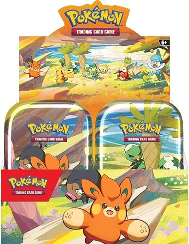 Pokémon Mini Tin Scarlet and Violet Friends of Paldea - Una versión aleatoria - Idioma Inglés (ENG)