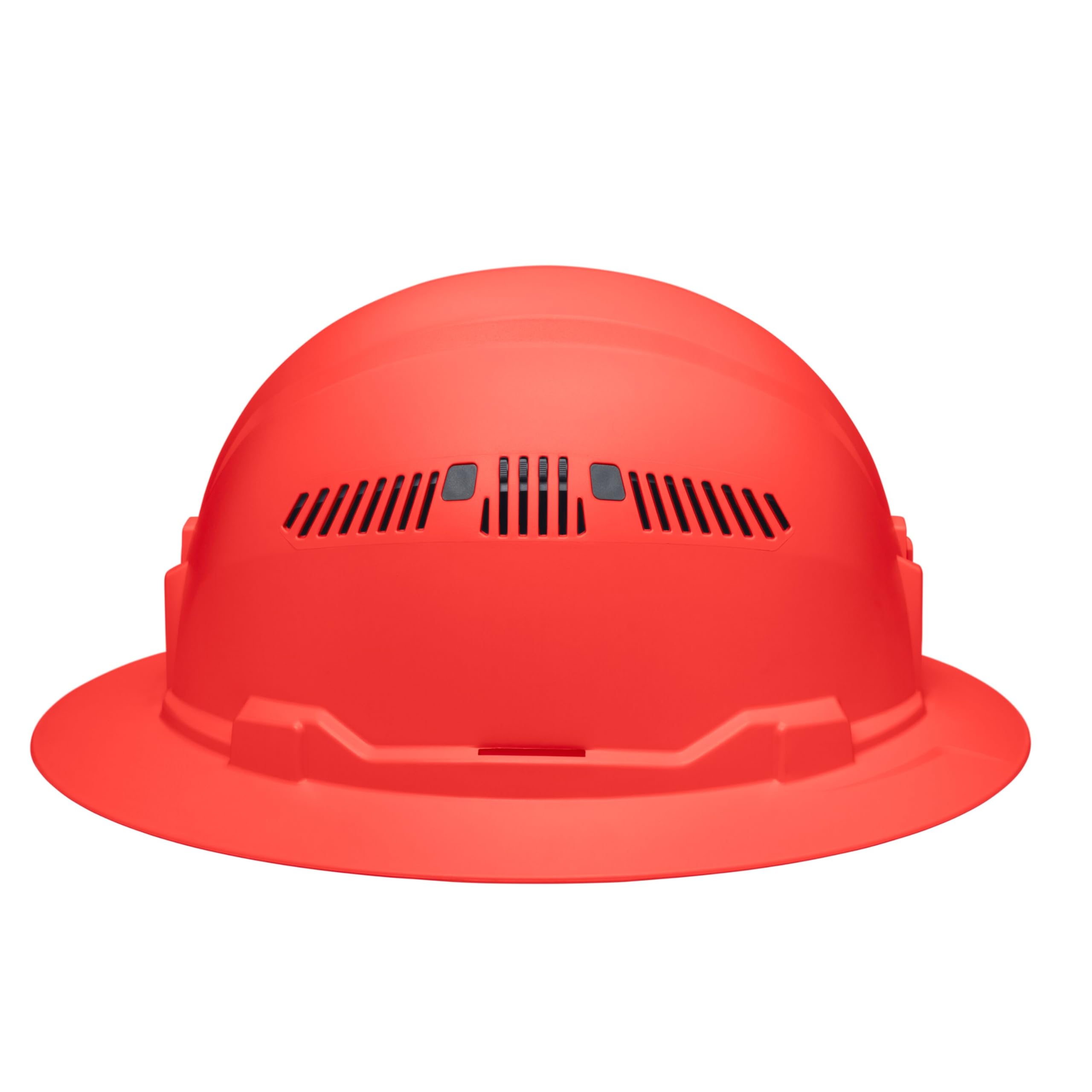 Klein Tools 60861BR Casco Duro, ventilado, Estilo de ala Completa, Acolchado, Banda de Sudor Resistente al Olor, Naranja