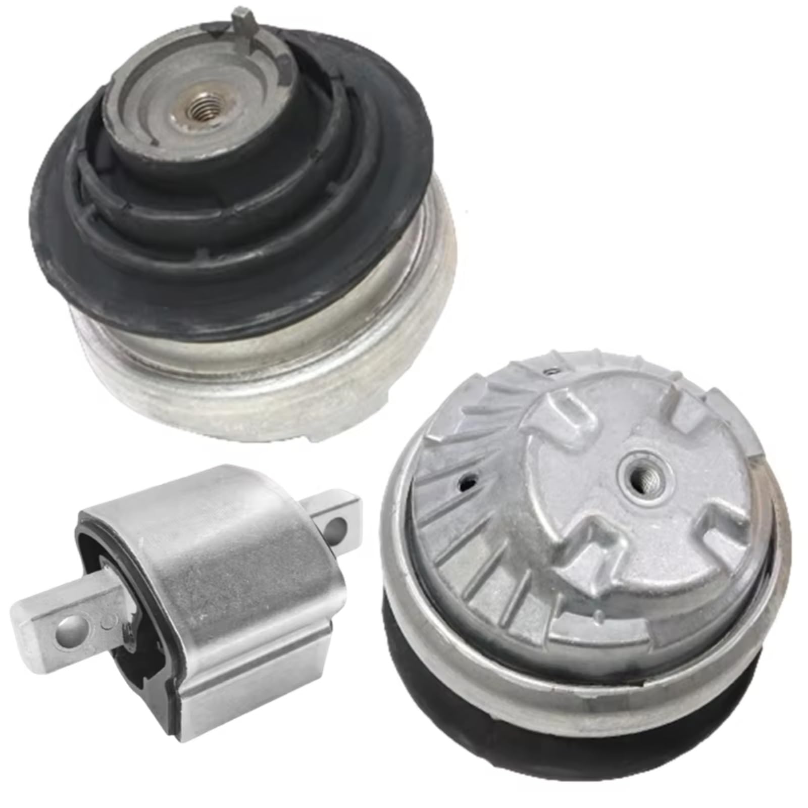 Car Engine Mounts Compatible with Benz for W203 C180 C200 W211 E200 E220 E250 E270 E300 Car Engine Motor Transmission Mount Support Kit A2112400317
