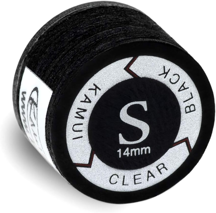 Clear Black Cue Tip - Single Tip (Soft)