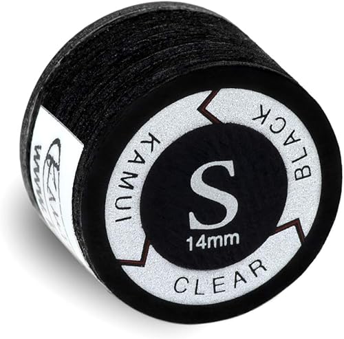 Vista 7 de KAMUI - Punta de billar laminada para piscina (1 unidad), color negro