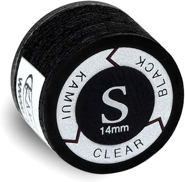 KAMUI Clear Black Cue Tip - Single Tip Soft