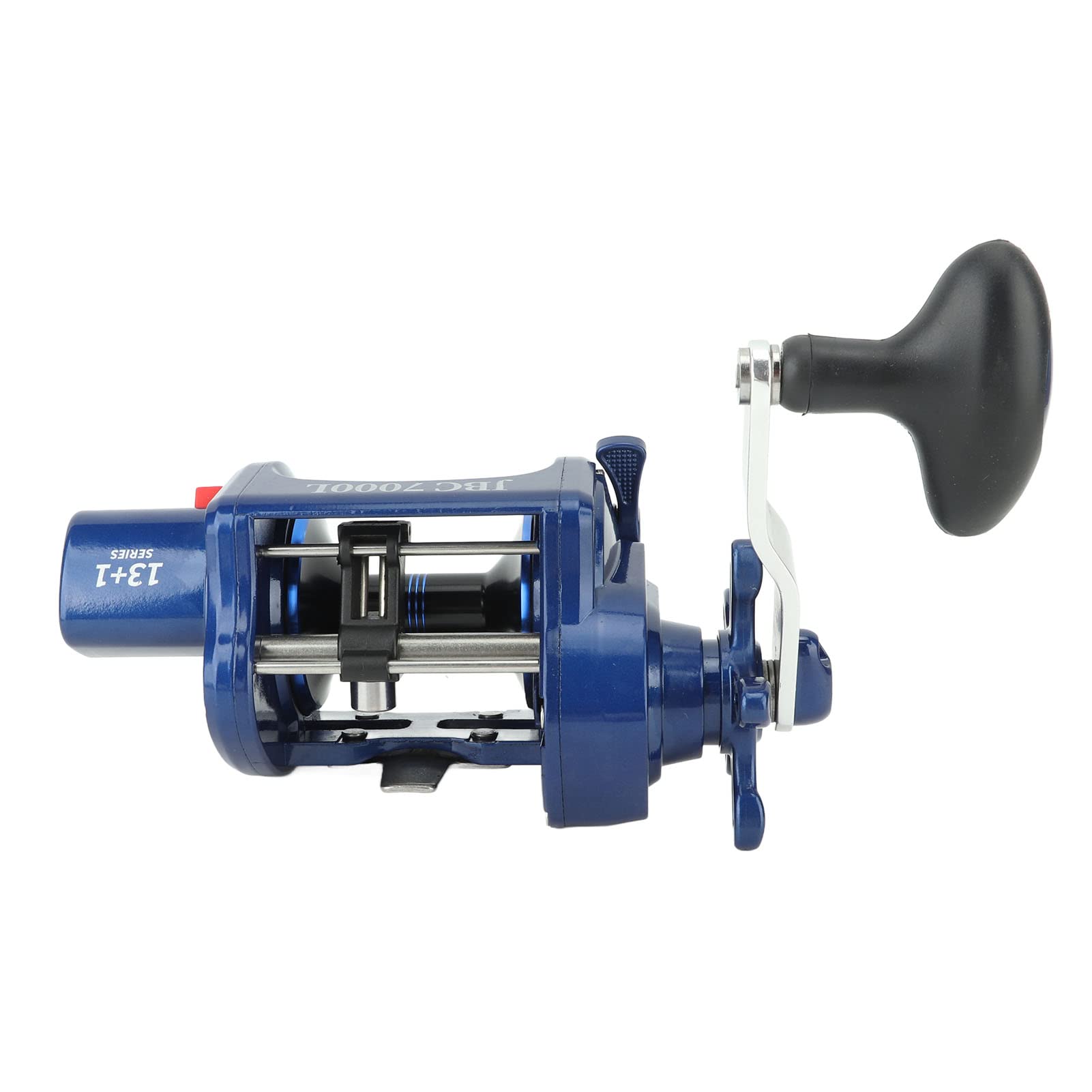 Mulinello da pesca HaloVerde in acqua salata con controllo del freno magnetico per lanci stabili, dotato di display della quantità di avvolgimento, mulinello da pesca Baitcasting