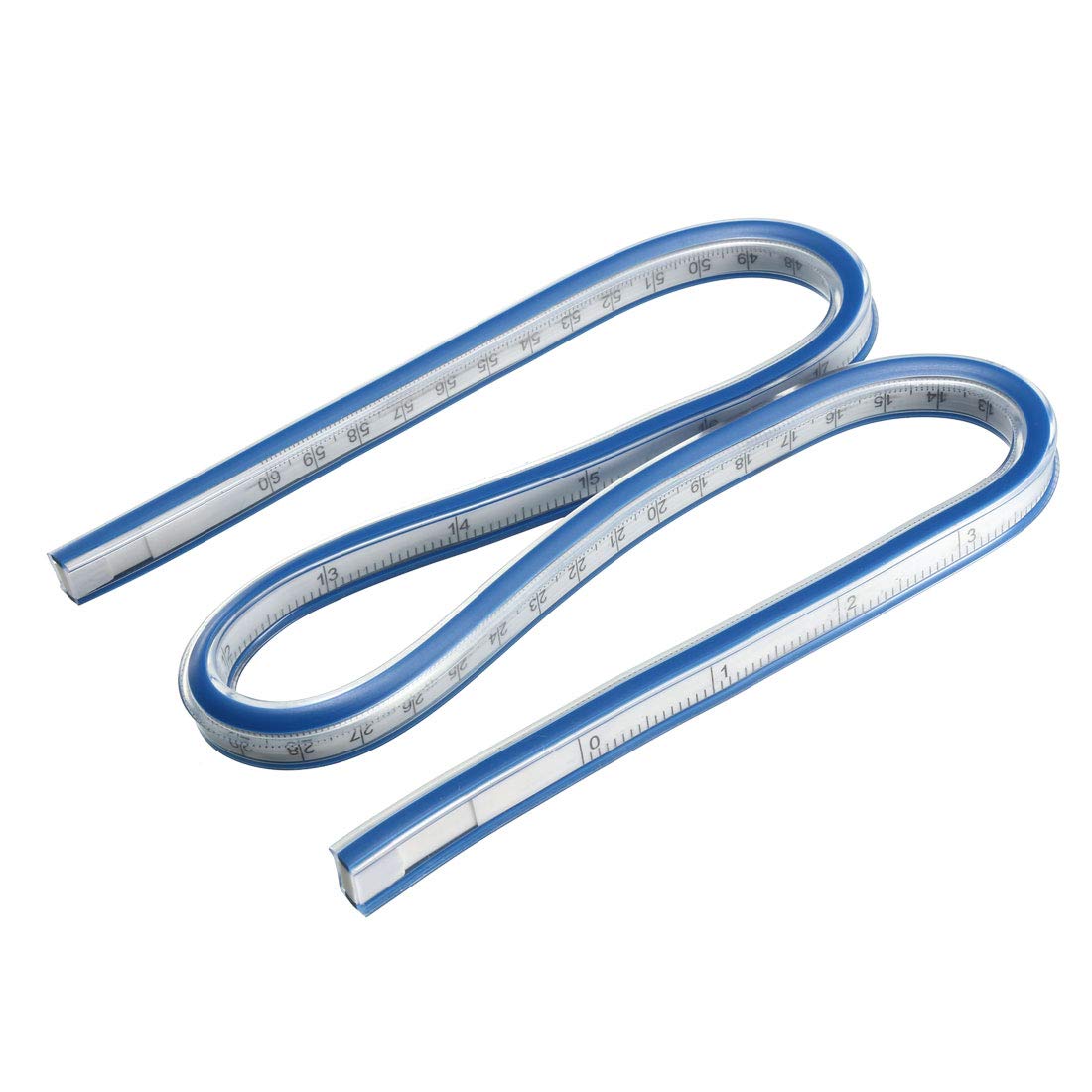 Règle flexible courbée 24 pouces pour tracé de courbes et plans de design