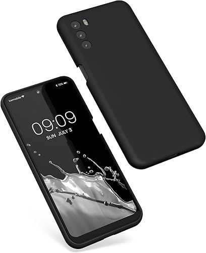 Miniatura 5 de kwmobile Funda de silicona TPU compatible con Motorola Moto G31  Moto G41 - Funda delgada para teléfono con acabado suave, pizarra oscura