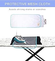 Vista 4 de Dalykate Cubierta para tabla de planchar y cesta de lavandería, tamaño de la cubierta de la tabla de planchar 15 x 54, tamaño de la cesta