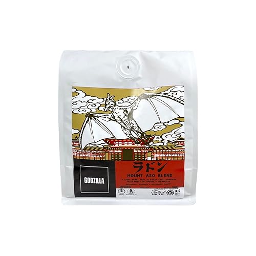 JADE CITY FOODS Godzilla Rodan's Mount Aso Blend Café tostado ligero
