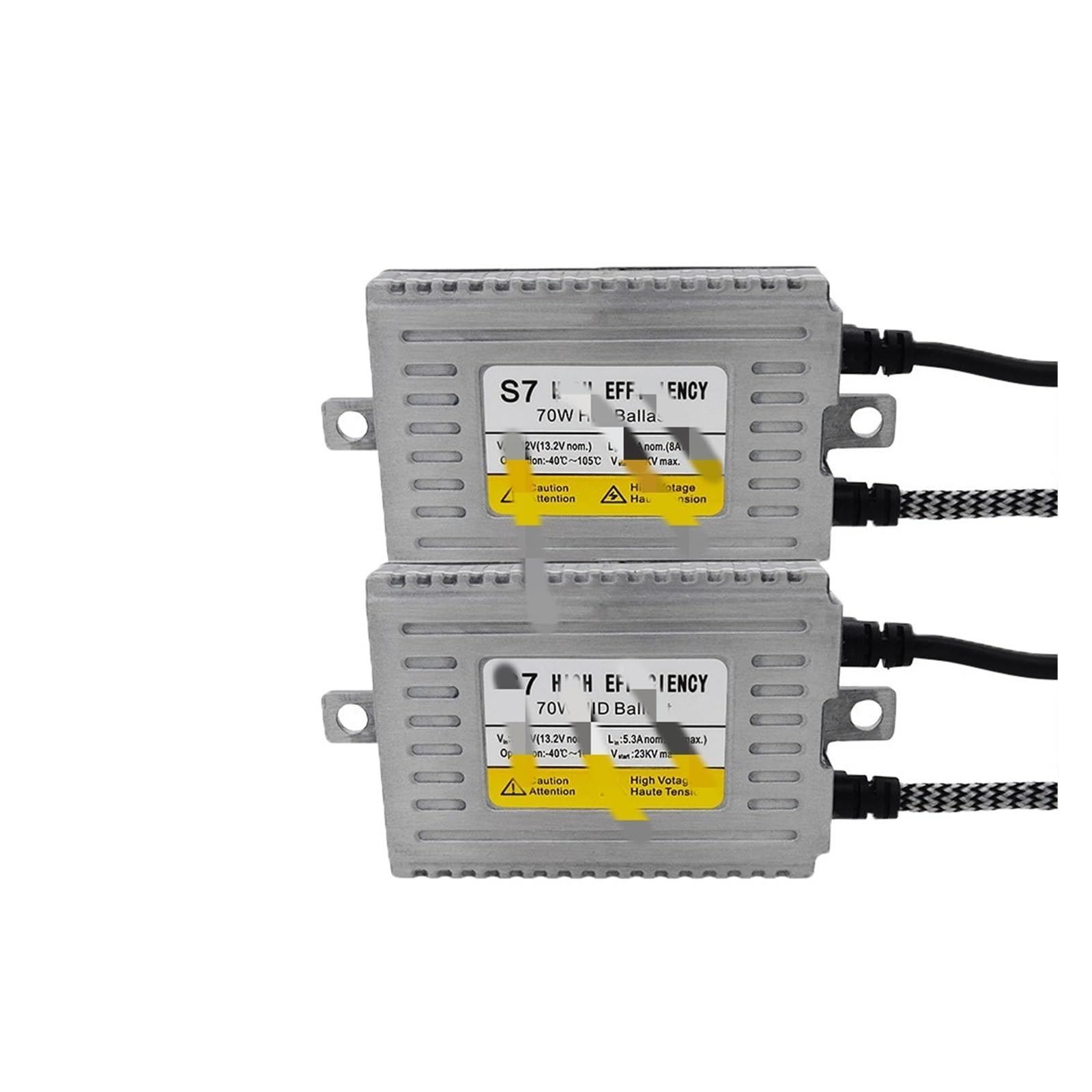 Balasto HID Universal 2for Uds Brillante y rápido 70W Fast Strat para AC para Kit de xenón balasto DLT S7 para H4 H7 H1 9005 9006 Bombilla Faro Accesorios