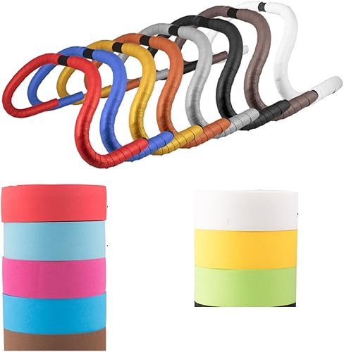 Miniatura 2 de Cinta de manillar de corcho súper suave de fibra de carbono para bicicleta de carretera, cinta de manillar de corcho MTB con tapones de barra