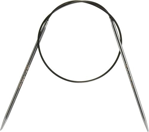 Knitter's Pride -Nova Platina Agujas Circulares Fijas 16", Tamaño 20.108 in