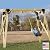 4x4 Elevator Brackets for Deer Blinds, Playhouses, Swing Sets, Tree Houses. Made in The USA with Premium Construction Grade Steel. (1 Set of 4) (E1088), Black