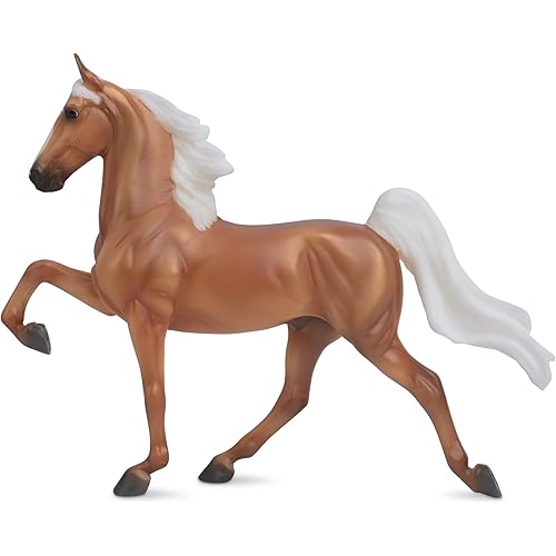 Breyer Horses Freedom Series Palomino Saddlebred | Horse Toy | 9.75" x 7" | 1:12 Scale | Model #1055