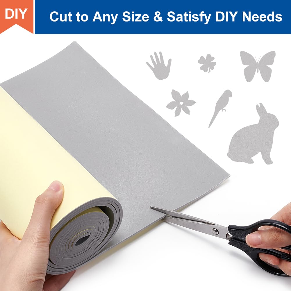 BENECREAT Rotolo Schiuma EVA Autoadesiva 200x29.5 Cm - Per Protezione Mobili E Artigianato - Foto 7