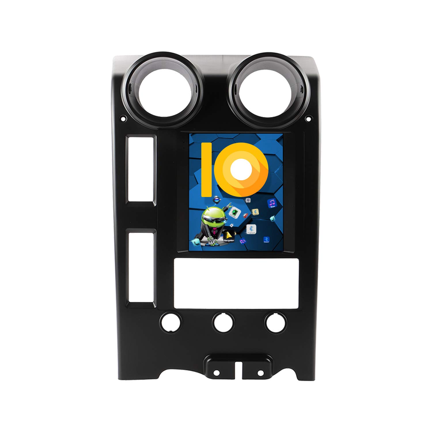 ZWNAV 9.7 Inch Android 11 Android Car Stereo for Hummer H2 2004-2007, Car GPS Navigation Head Unit, HDMI Output, Support Carplay, Android Auto, Bluetooth, WiFi, Fast Boot…