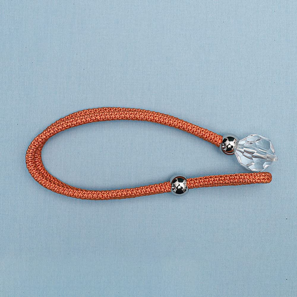 Pieza de alzapaños para Cortina con borlas de Cuentas de Cristal, Accesorios para habitación, Soportes para Cortinas, Hebilla, Cuerda, decoración del hogar, Vendaje de CU,C-2pcs