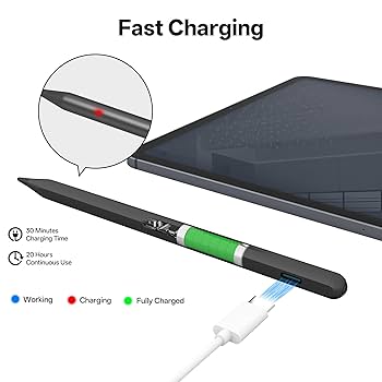 13インチ iPad Air (M2) Apple Pencil pro Amazon.com: Stylus Pencil for Apple iPad Pro 2024 13/12.9/11