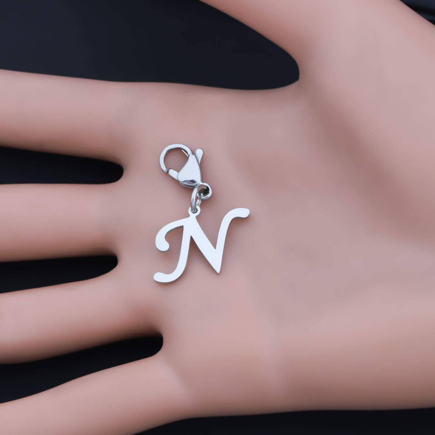 ENSIANTH Intial Letter A-Z Alphabet Charm Alphabet Jewelry for Women Gifts for Friends Clasps for jewelry - Image 5