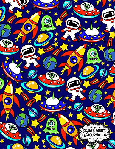 Draw and Write Journal~ Primary Composition Notebook/Journal For Pre-K - Grade 1: Cute Primary Learn To Write and Draw Journal;Kindergarten Space Notebook/Journal