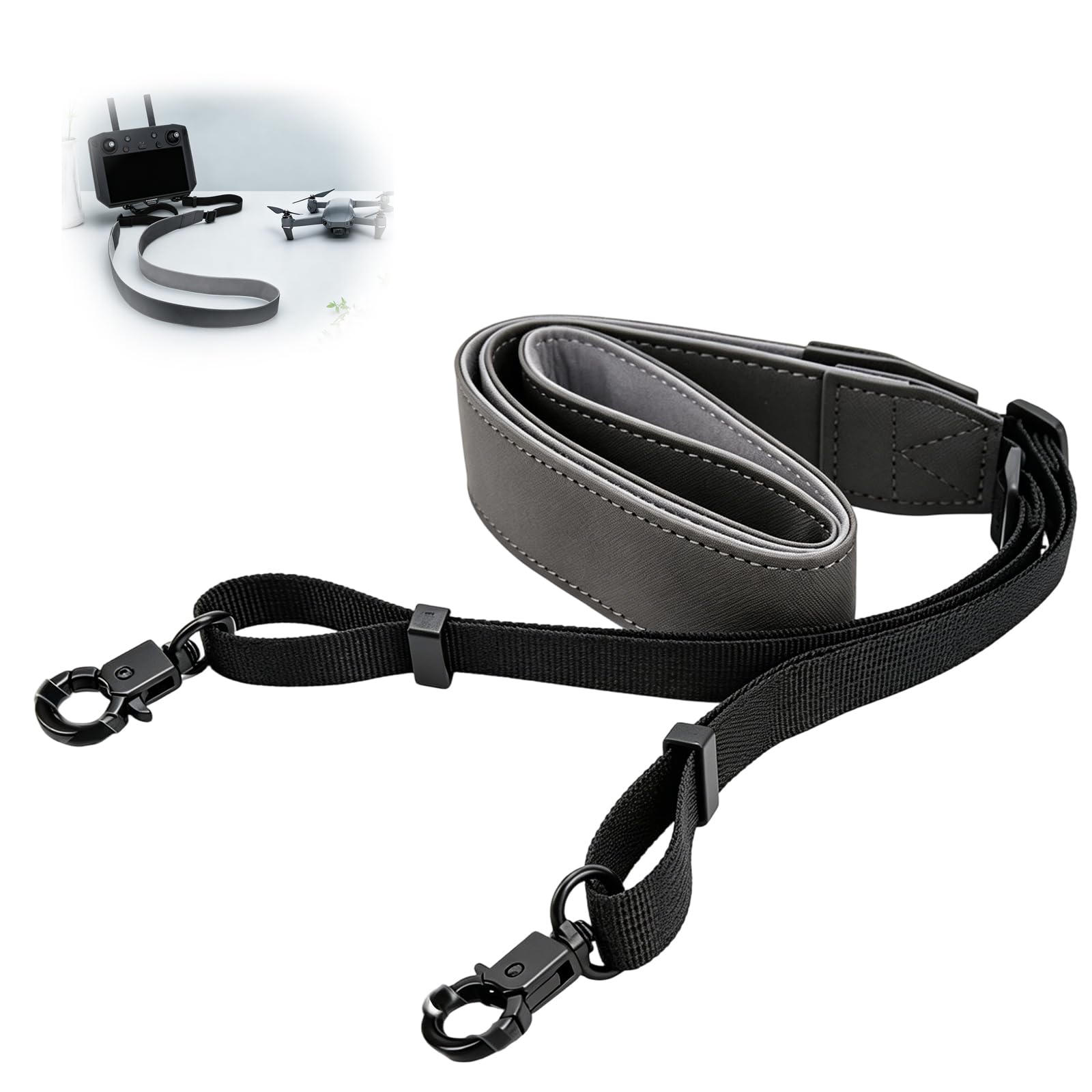 Drone Accessories, Hands-Free Controller Strap, Adjustable Neck Lanyard for Aerial Photography and Outdoor Adventures-image-24