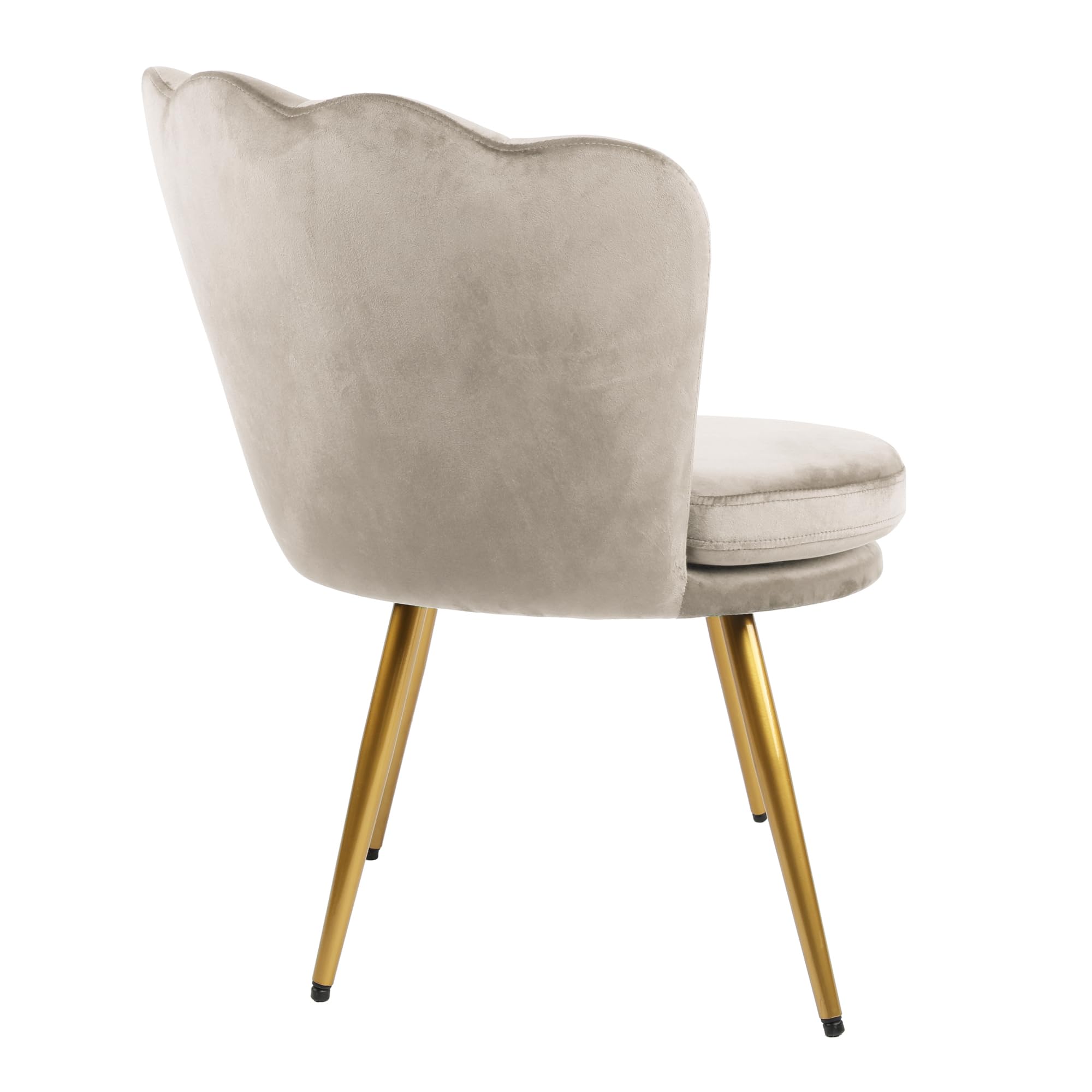 Genesis Fauteuil tonneau Accent Taupe, Taille Unique