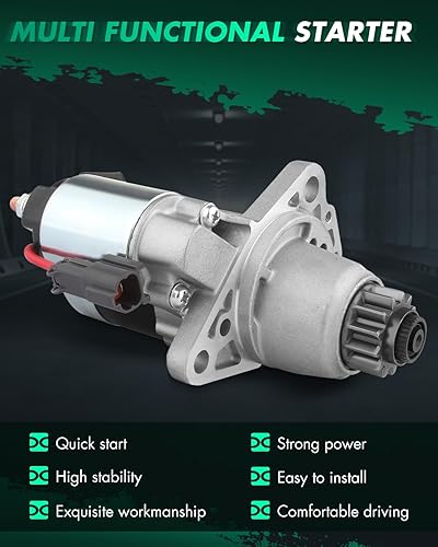 Miniatura 120 de SCITOO Arrancadores Nuevo Ajuste para Nissan Frontier Pickup Xterra 2002 2003 2004 3.3L 17859