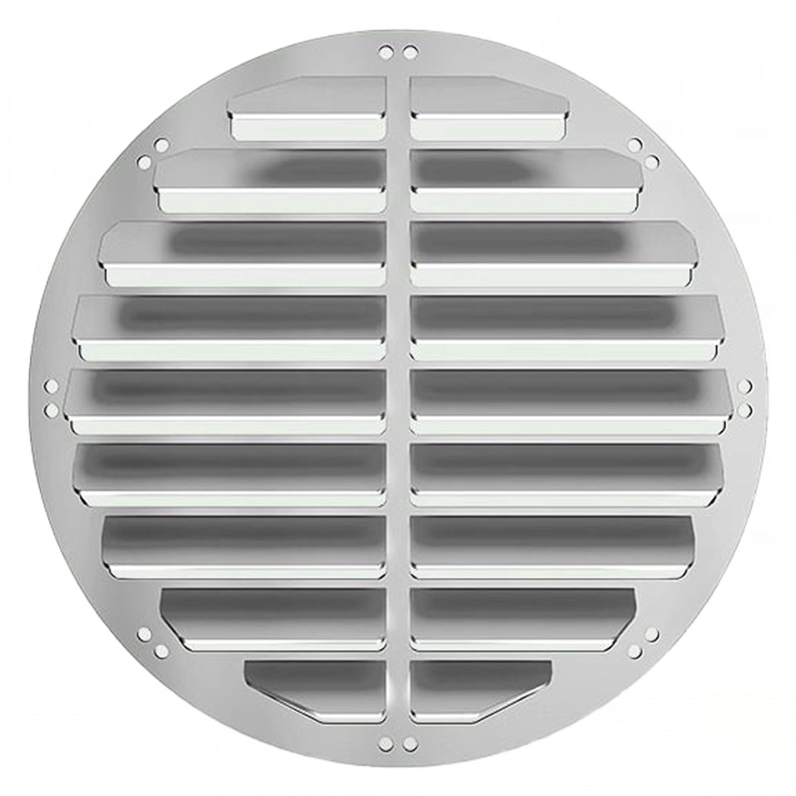 Deflettore Aria for unità Condizionatore d'Aria,Deflettore otturatore in Acciaio inossidabi,Copertura unità AC Esterna,Antivento,Antiruggine,per a balconi e terrazze