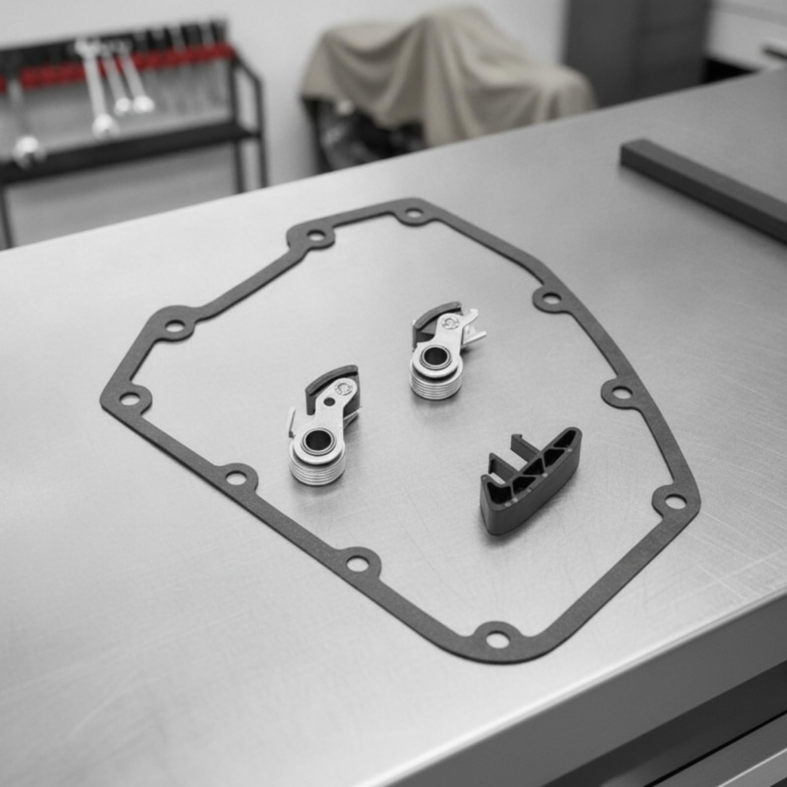 Kit con Guarnizione Perfettamente Abbinati Kit di Distribuzione Prestazioni Affidabili Ricambi per Meccanici, Officina