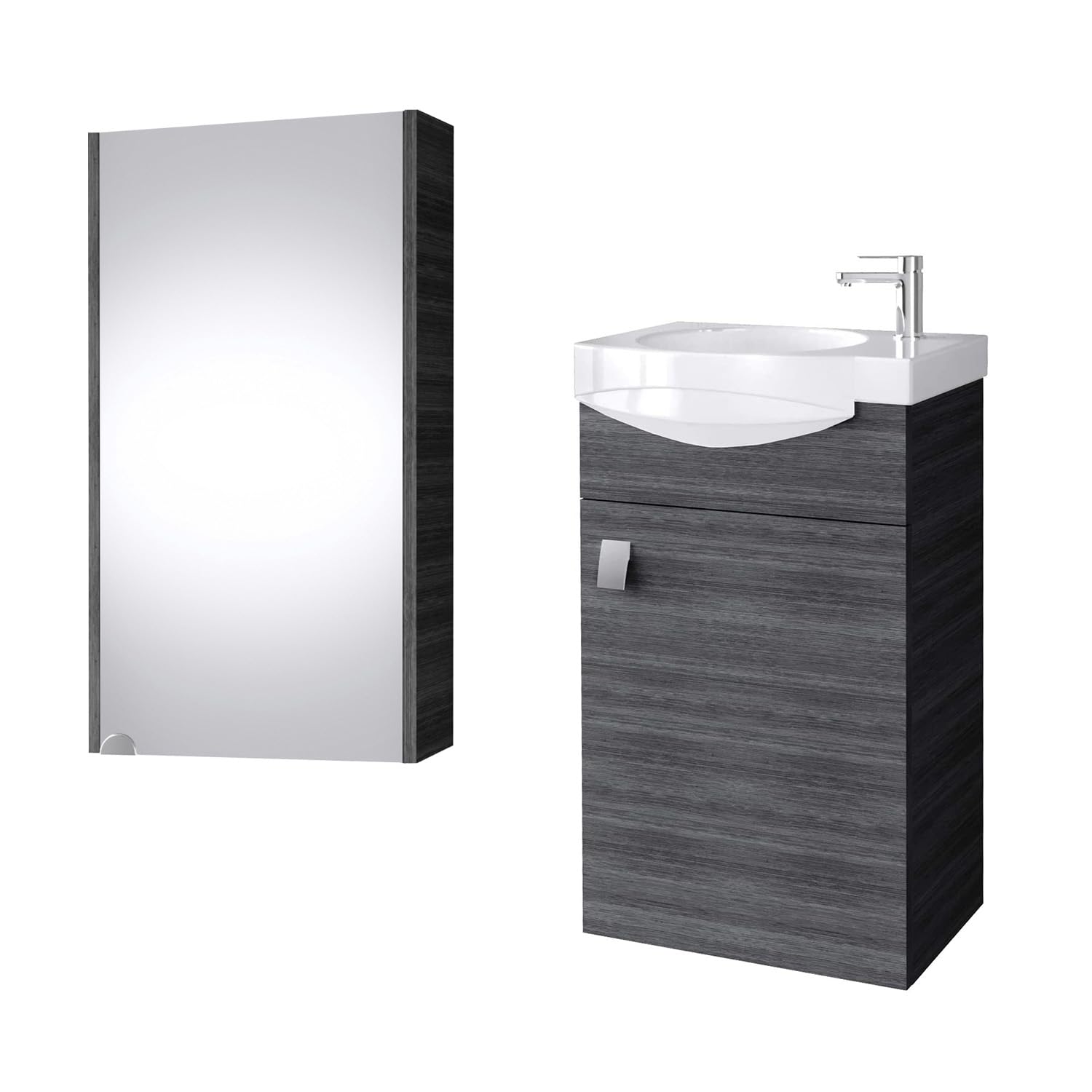 Planetmöbel Juego de Muebles de baño para Invitados
