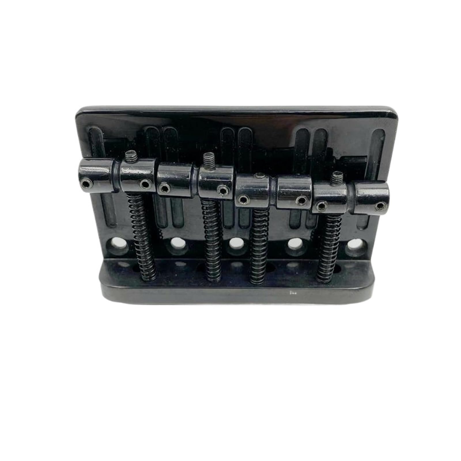 Ponti for basso elettrico a 4 corde Selle e cordiera nere e cromate for basso jazz