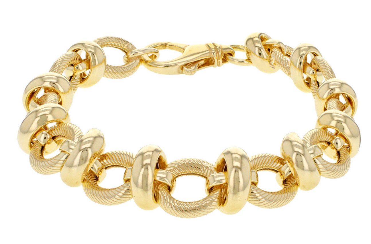 bracciale rigido con nome e zirconi – DeA Jewels