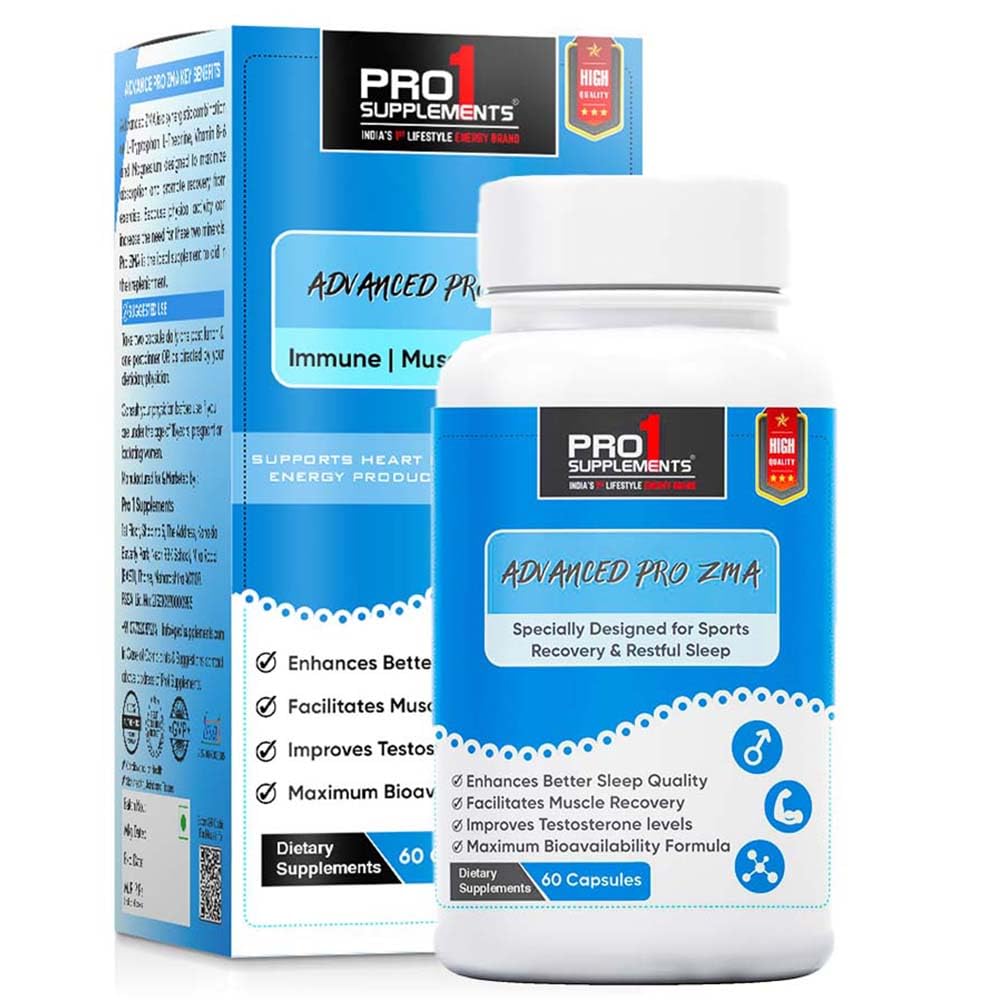 Pro1 Supplements ZMA Supplement for Men and Women | Zinc Supplement With Magnesium Aspartate and Vitamin B6 | Restful sleep | Relieves Stress | Boosts Immunity - 60 Capsules (B0CYGPYV35) Amazon Price History, Amazon Price Tracker