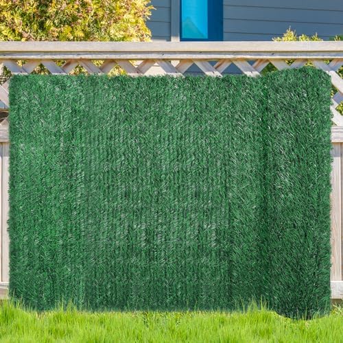 Abaseen Artificial Conifer Hedge Garden Screening 1m x 3m Weather