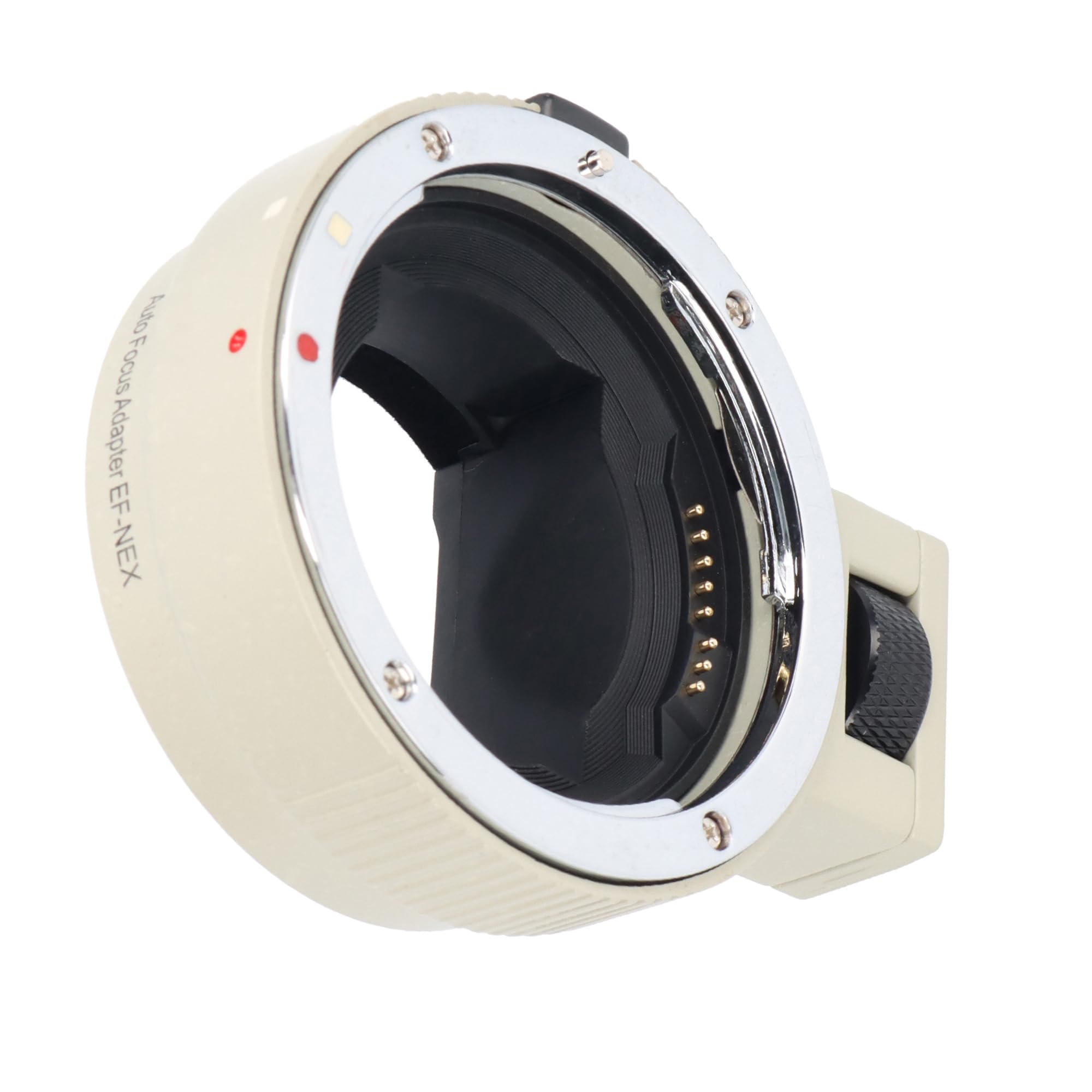 ayex Adattatore per obiettivo AF autofocus compatibile con obiettivo Canon EF/EF-S compatibile con fotocamera Sony E-mount EF-NEX II bianco