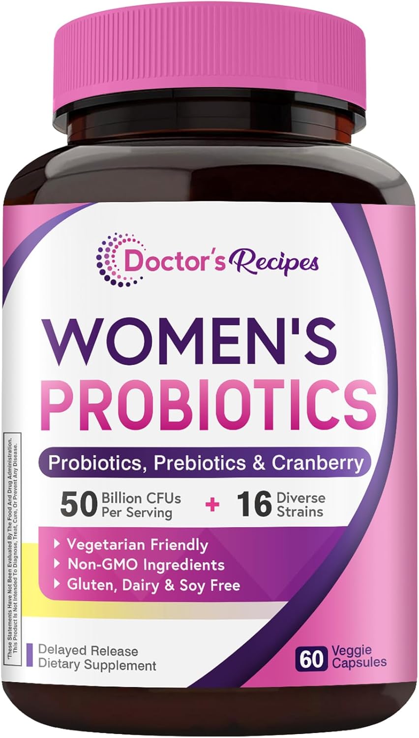 Doctor’s Recipes Women’s Probiotic,... Doctor’s Recipes Women’s Probiotic,...