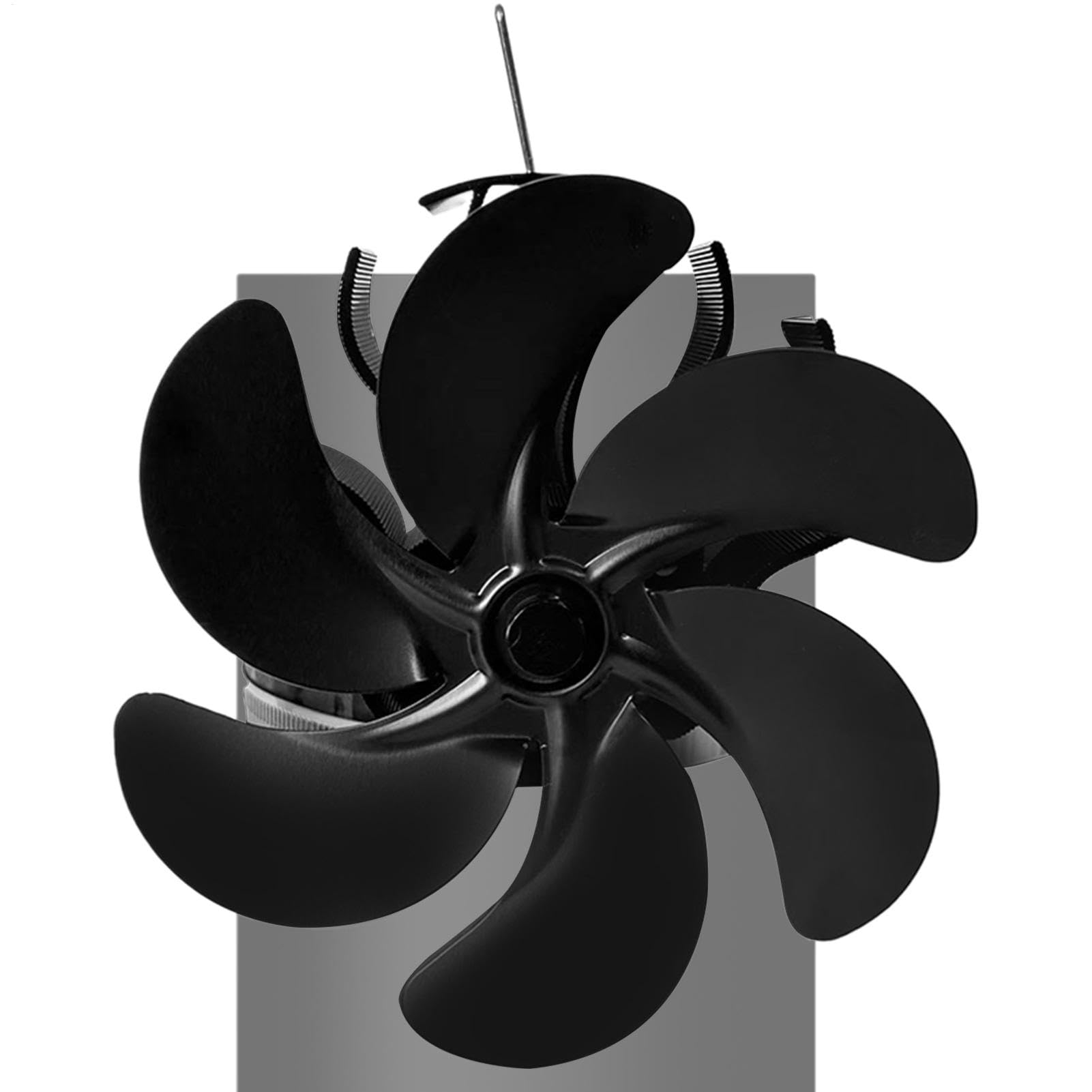 Ventilatore Per Caminetto Con Stufa A Legna Ventilatore Termico Silenzioso | Ventilatore Per Stufa Per Stufe A Pellet, , Riscaldamento Invernale Stanza Casa Baita C