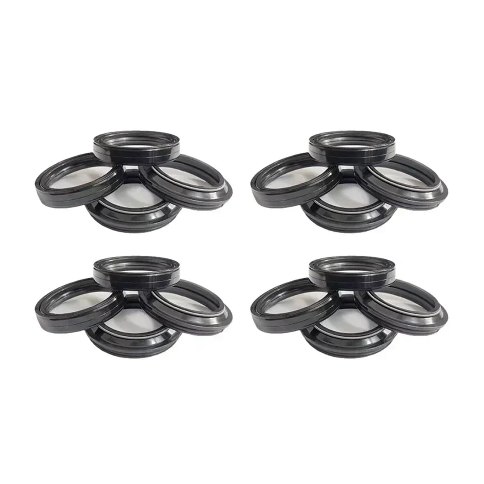 Retenes de sello de aceite for eje de amortiguador de horquilla delantera de motocicleta (41 x 54 x 11 mm), cubierta antipolvo (41 x 54 mm) for Supersport 900 S SS 900 (1991-97)(8pc Seal 8pc Cover)