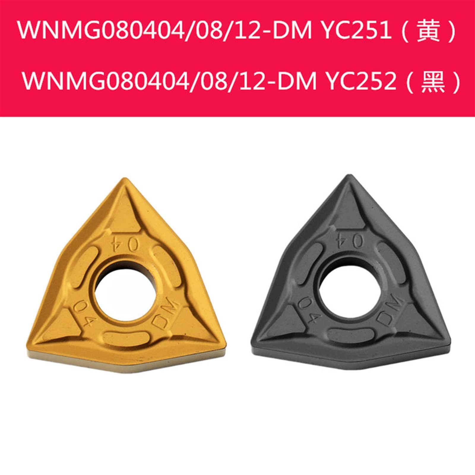 Płytki węglikowe do tokarek, 10 sztuk płytek tnących 10 sztuk płytek węglikowych frez 14x14x2mm 30 stopni 4 krawędzie kwadratowe zaokrąglone krawędzie ostrza do narzędzia tokarskiego do drewna(WNMG080