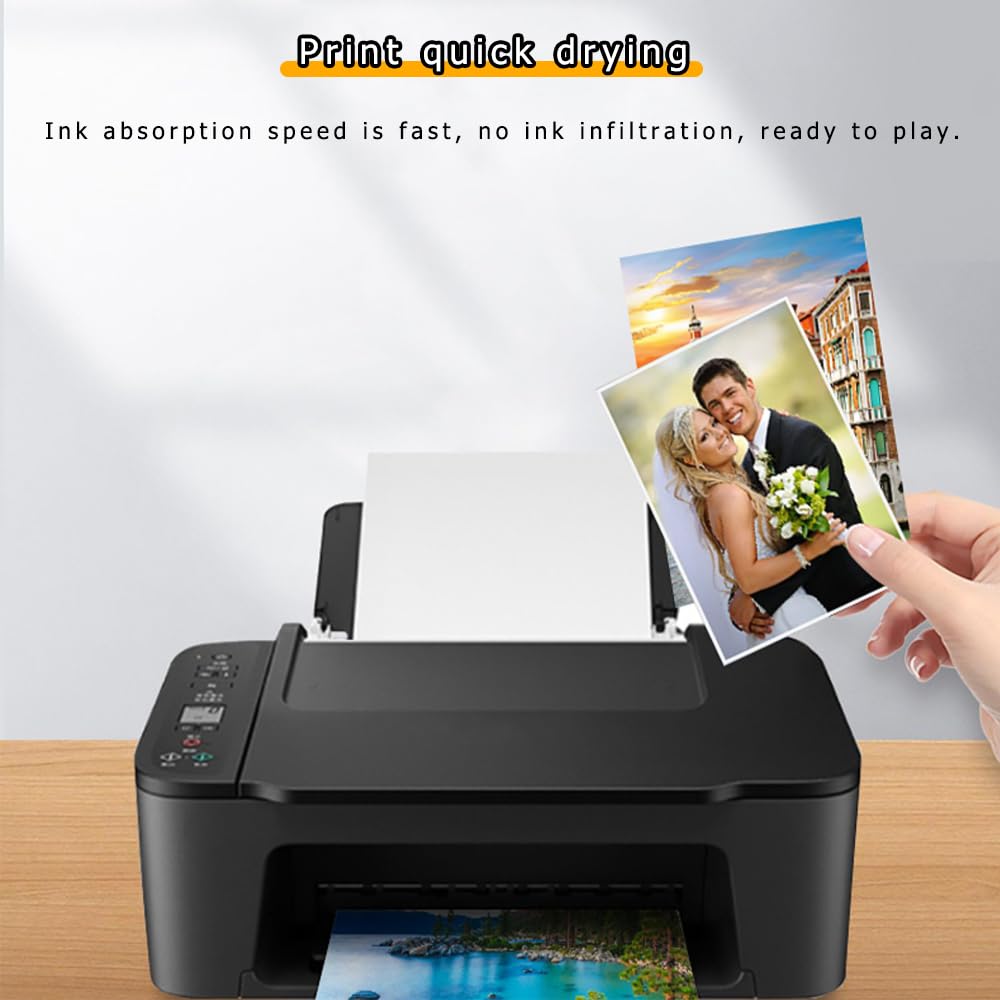 Amazon | 写真用紙 200枚 5インチ x 7インチ 5R 200gsm プレミアム 高