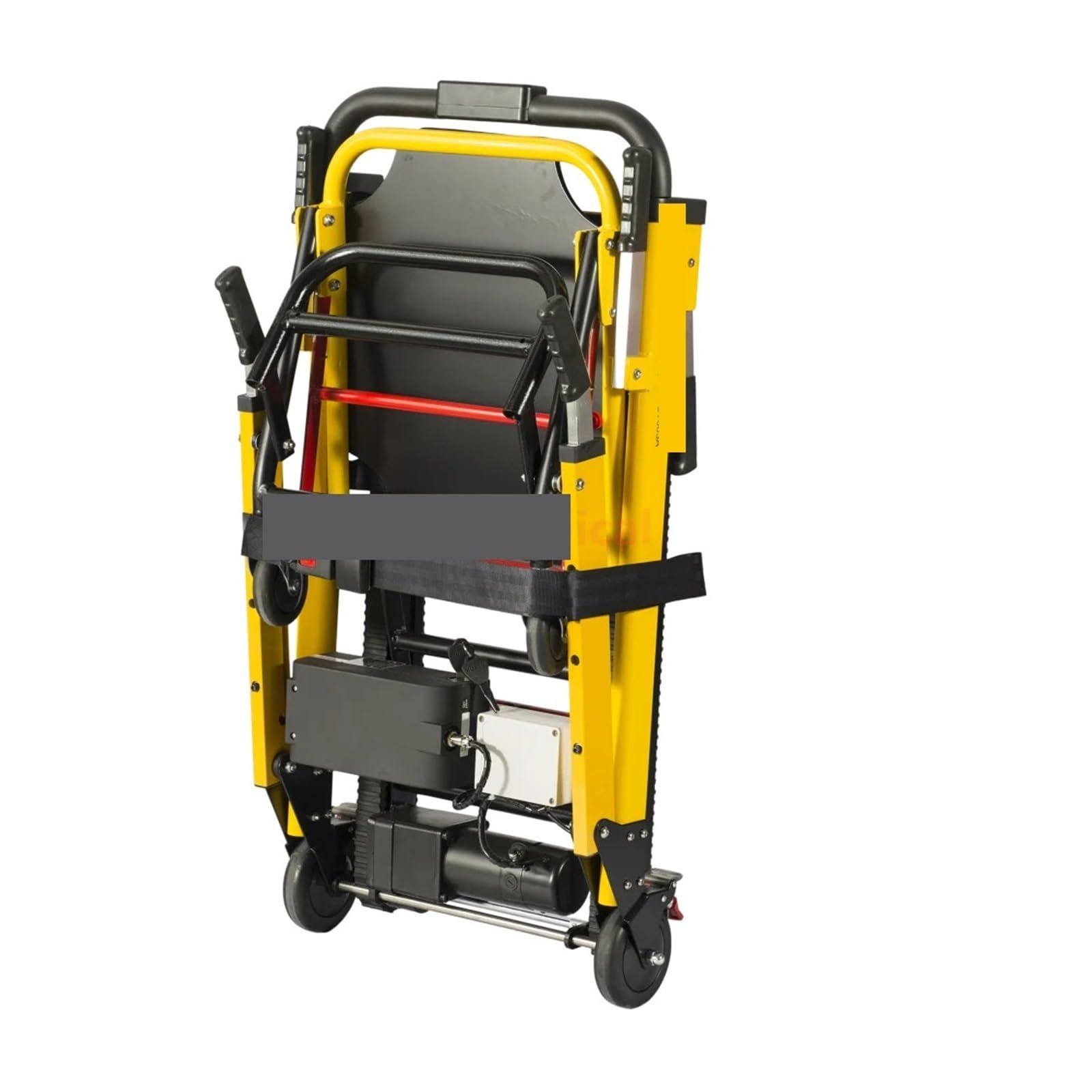 Silla Eléctrica Plegable Portátil For Subir Escaleras For Personas Mayores, De Ruedas Con Subida Automática For Discapacitados Movilidad Cómoda Fluida(SW01 red)