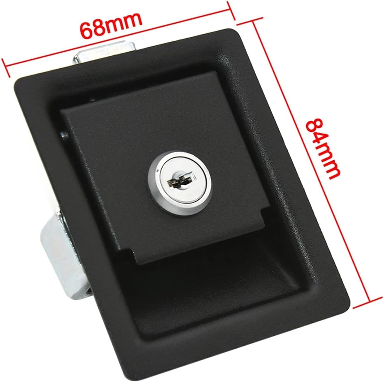 Marine Yacht RV Accessories Car Paddle Entry Door Lock Latch Handle Camper-Trailer Pull Type Panel Door Lock 1Pcs