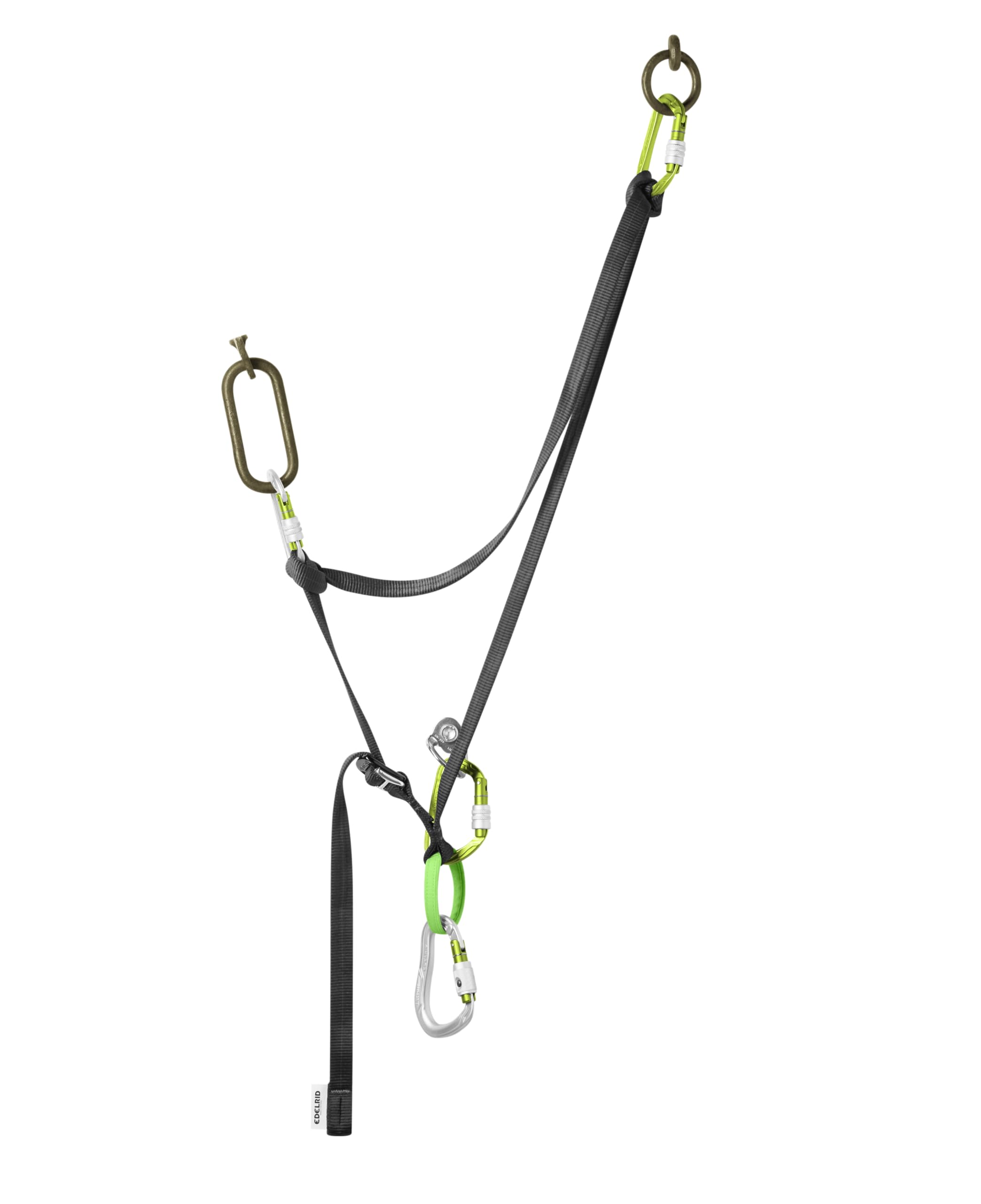 EDELRID Unisex - Adulto Regolabile Belay Station Sling II Night(017), 110 cm