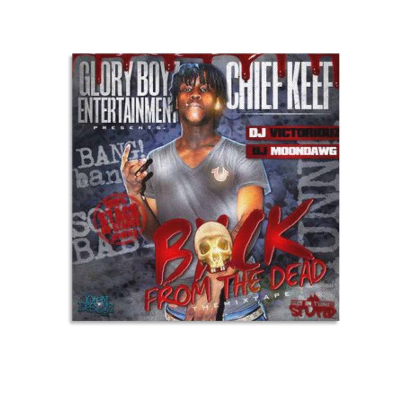 Chief Keef Back from The Dead Canvas Art Review