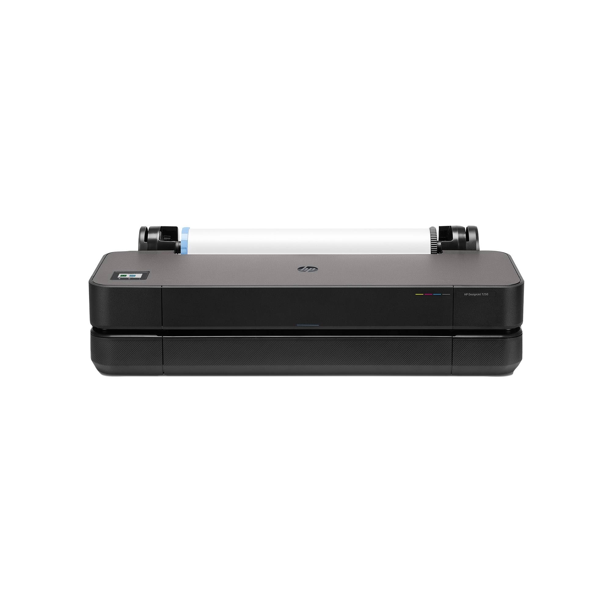 HP DesignJet T250 Stampante per Grandi Formati da 61 cm 5HB06D, Formati supportati da A4 ad A1, velocità 76 Pagine A1 all’Ora, Gigabit Ethernet, USB, Wi-Fi, Garanzia 2 Anni, Edizione 2025, Nero