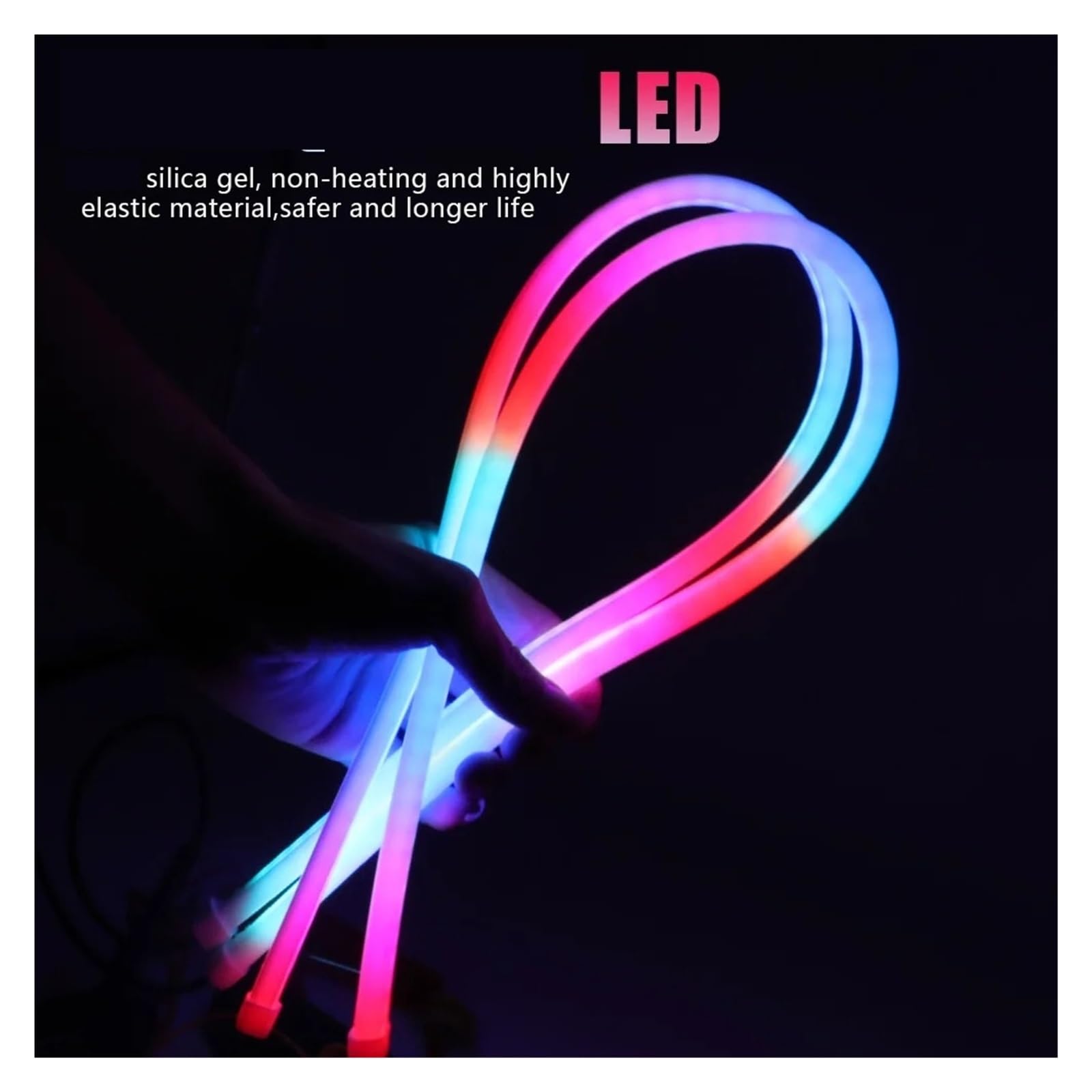 Kit halo para faross Tira Led RGB Drl Para Coche Luz Circulación Diurna Faros Luces Señal Giro Variable Aplicación 12V/Control Remoto Automóviles Faros Angel Eyes para coche