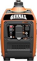 Vista 4 de GENMAX Generator，EPA Compliant, Eco-Mode Feature, Ultra Lightweight for Backup Home Use & Camping